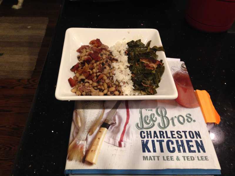 Hoppin John w Cookbook.JPG