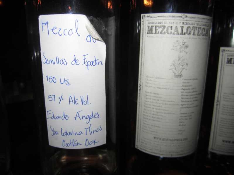 Obscure and wonderful mezcals, photo David Hammond.JPG